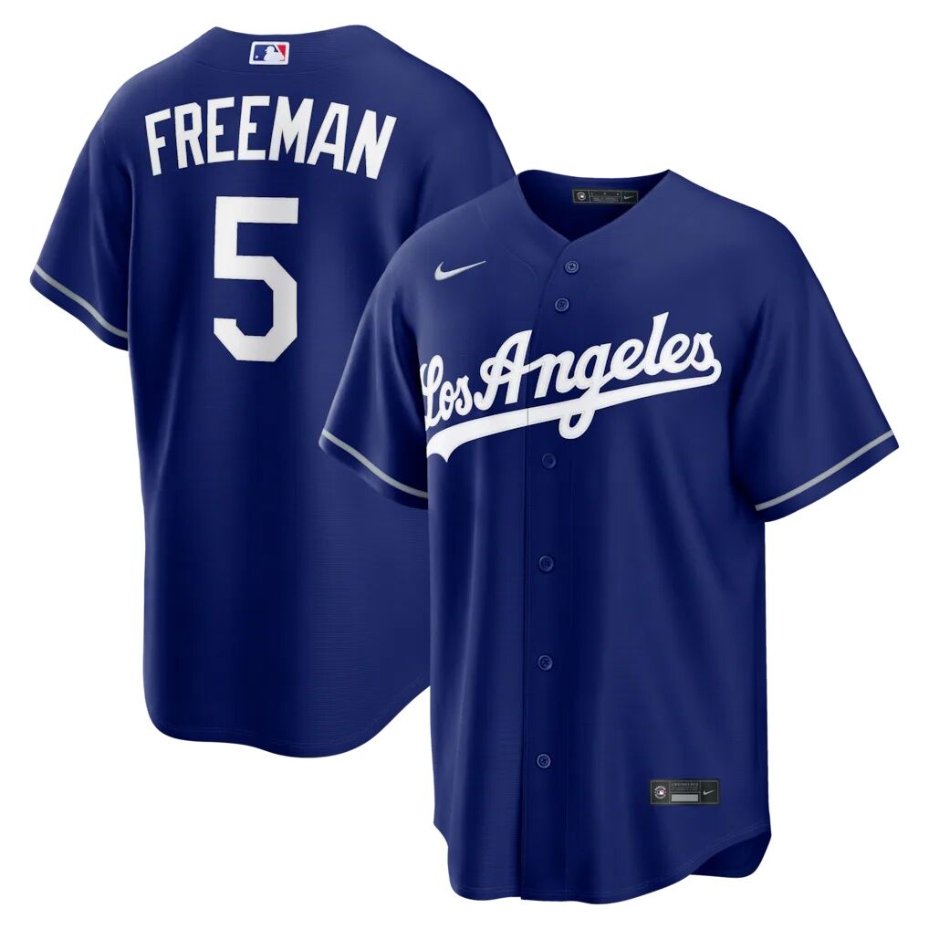 Freddie Freeman Los Angeles Dodgers Nike Alternate Replica Jersey - Royal