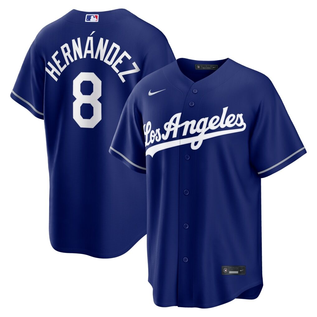 Enrique Hernández Los Angeles Dodgers Nike Alternate Replica Jersey – Royal