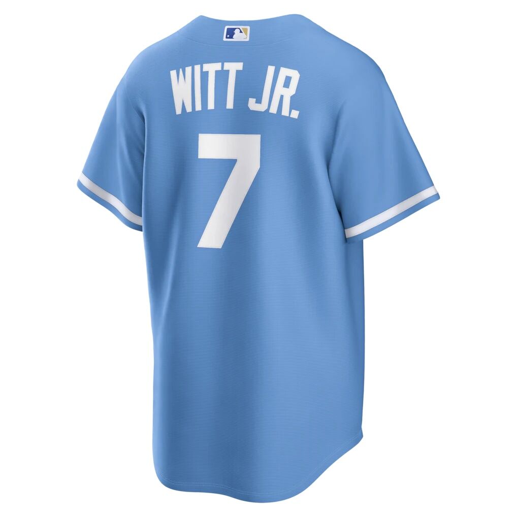 Bobby Witt Jr. Kansas City Royals Nike Alternate Replica Jersey - Light Blue