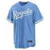 Bobby Witt Jr. Kansas City Royals Nike Alternate Replica Jersey - Light Blue - Side View