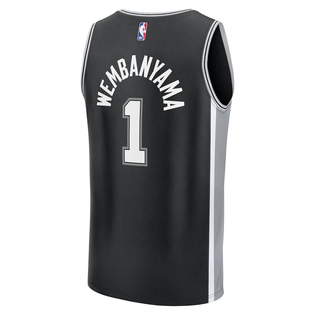 Victor Wembanyama San Antonio Spurs Fashion7 Fast Break Replica Player Jersey - Icon Edition