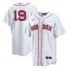 Roman Anthony Boston Red Sox Nike Home Replica Jersey - White - Front View