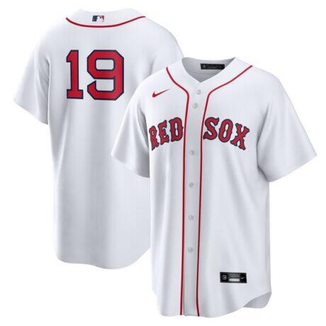 Roman Anthony Boston Red Sox Nike Home Replica Jersey - White - Front View