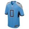 Calvin Ridley Tennessee Titans Nike Team Game Jersey - Light Blue - Side View
