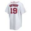 Roman Anthony Boston Red Sox Nike Home Replica Jersey - White - Detail View