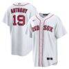 Roman Anthony Boston Red Sox Nike Home Replica Jersey - White - Front View