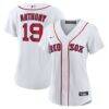 Roman Anthony Boston Red Sox Nike Women's Home Replica Jersey - White - Front View