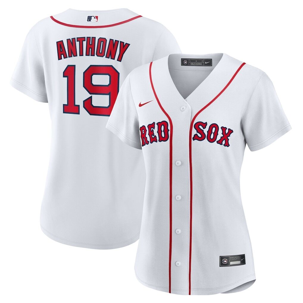 Roman Anthony Boston Red Sox Nike Women's Home Replica Jersey