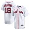 Roman Anthony Boston Red Sox Nike Home Limited Player Jersey - White - Front View
