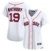 Roman Anthony Boston Red Sox Nike Women's Home Limited Player Jersey - White - Front View