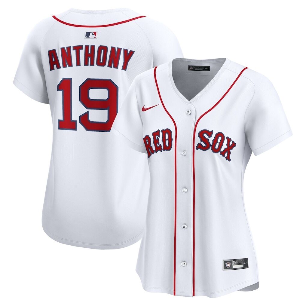 Roman Anthony Boston Red Sox Nike Women's Home Limited Player Jersey