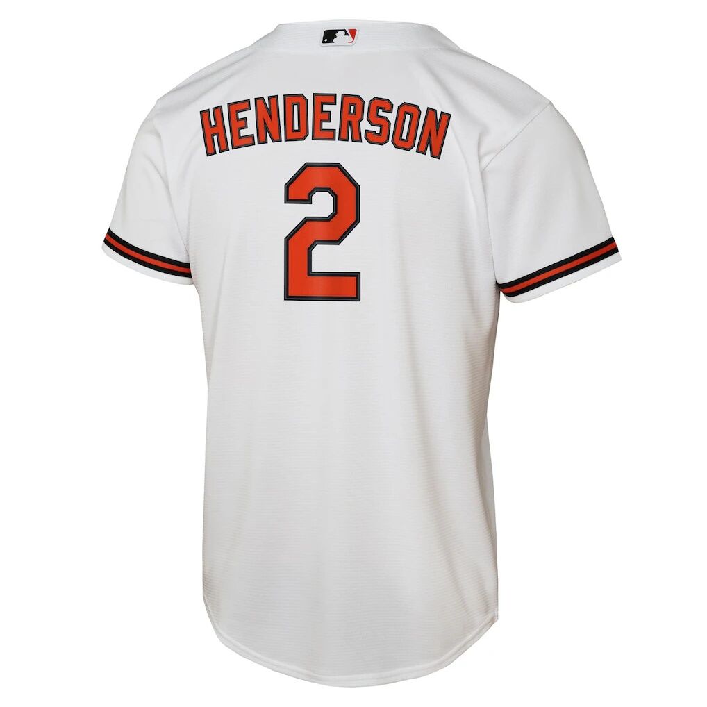 Gunnar Henderson Baltimore Orioles Nike Youth Home Replica Player Jersey