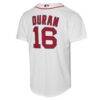 Jarren Duran Boston Red Sox Nike Youth Home Replica Player Jersey - White - Detail View