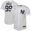 Aaron Judge New York Yankees Nike Youth Home Replica Player Jersey - White - Front View