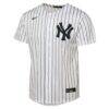 Aaron Judge New York Yankees Nike Youth Home Replica Player Jersey - White - Side View