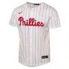 Bryce Harper Philadelphia Phillies Nike Youth Home Replica Player Jersey - White - Side View
