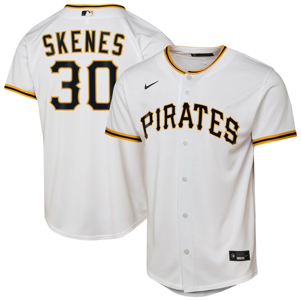 Paul Skenes Pittsburgh Pirates Nike Youth Home Replica Player Jersey