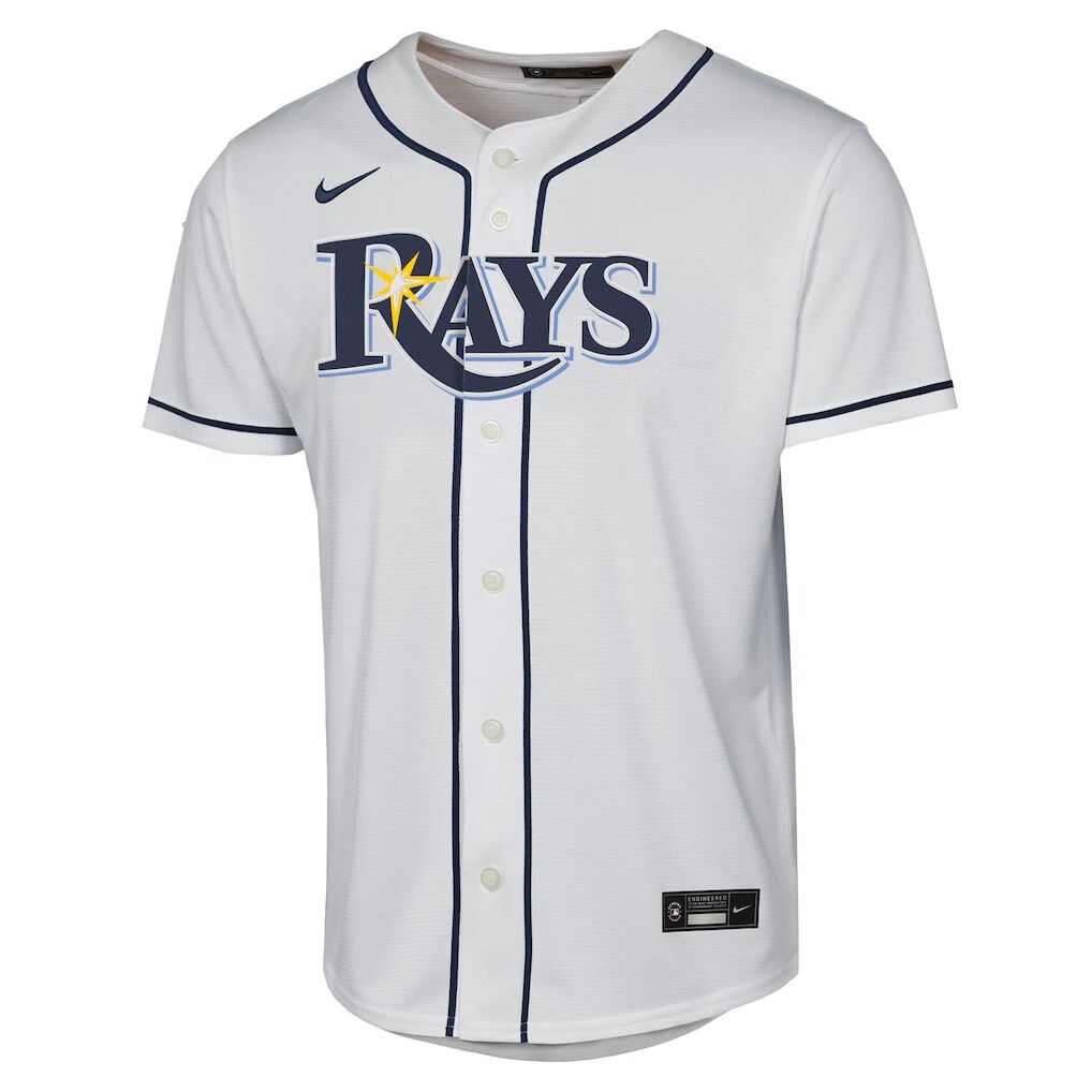 Junior Caminero Tampa Bay Rays Nike Youth Home Replica Player Jersey