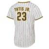 Fernando Tatis Jr. San Diego Padres Nike Youth Home Replica Player Jersey - White - Detail View