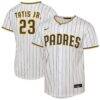 Fernando Tatis Jr. San Diego Padres Nike Youth Home Replica Player Jersey - White - Front View