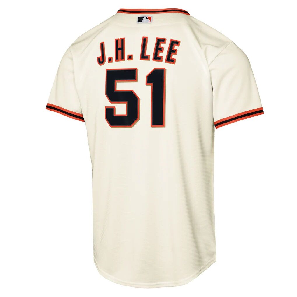 Jung Hoo Lee San Francisco Giants Nike Youth Home Replica Player Jersey