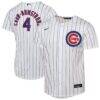 Pete Crow-Armstrong Chicago Cubs Nike Youth Home Replica Player Jersey - White - Front View