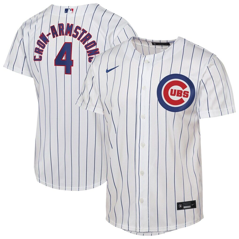 Pete Crow-Armstrong Chicago Cubs Nike Youth Home Replica Player Jersey