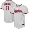 José Ramírez Cleveland Guardians Nike Youth Home Replica Player Jersey - White - Front View