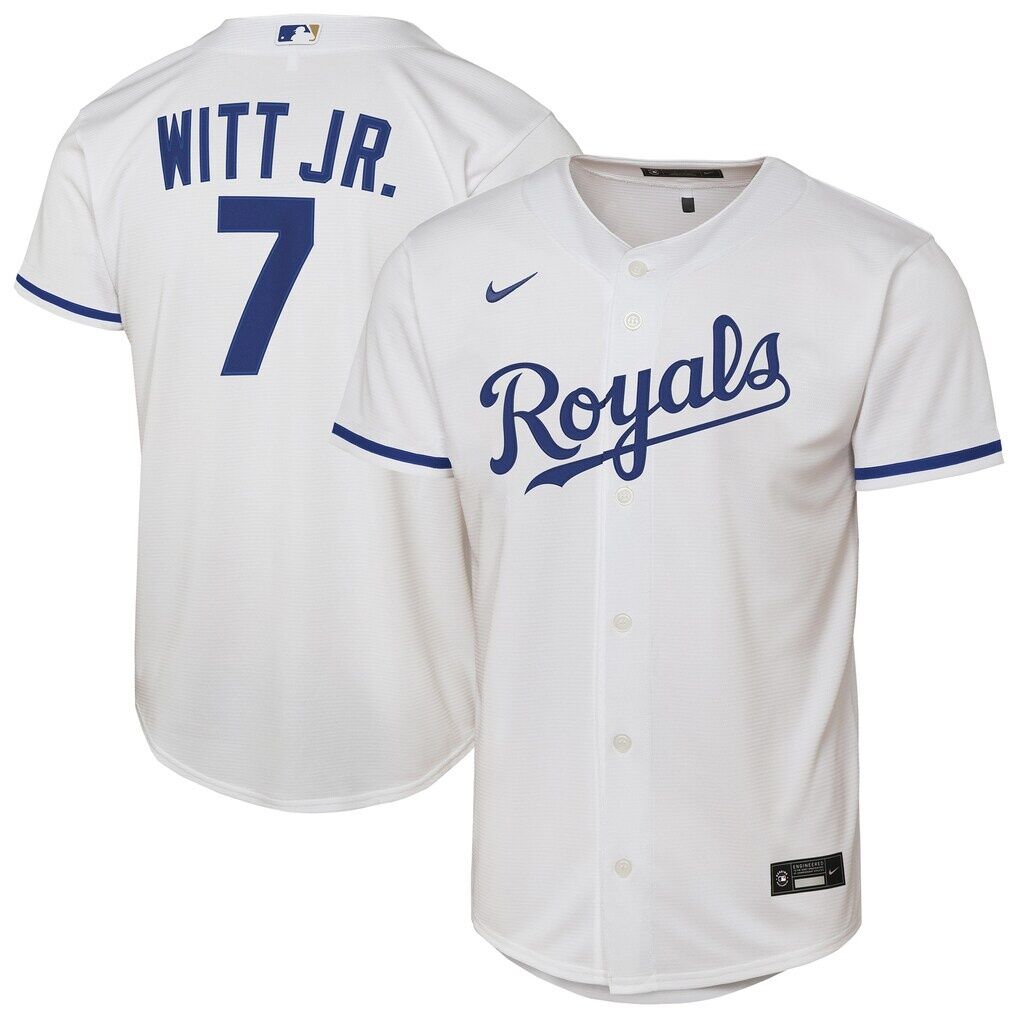 Bobby Witt Jr. Kansas City Royals Nike Youth Home Replica Player Jersey