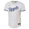 Bobby Witt Jr. Kansas City Royals Nike Youth Home Replica Player Jersey - White - Side View