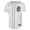 Tarik Skubal Detroit Tigers Nike Youth Home Replica Player Jersey - White - Side View
