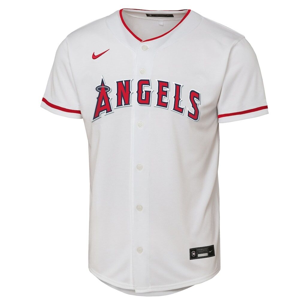Mike Trout Los Angeles Angels Nike Youth Home Replica Player Jersey