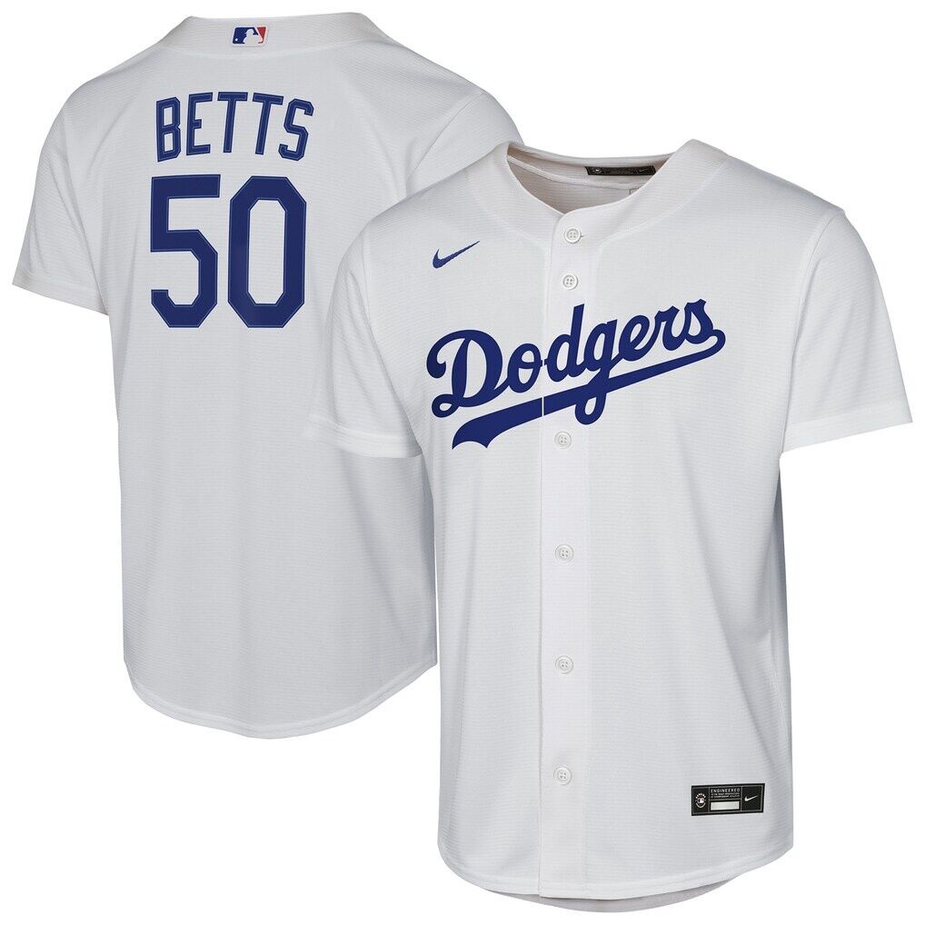 Mookie Betts Los Angeles Dodgers Nike Youth Home Replica Player Jersey