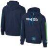 Minnesota Lynx Stadium Essentials Unisex City Star Hoodie - Navy - Front View