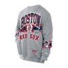 Boston Red Sox New Era Sport Classics Sweatshirt - Gray - Detail View