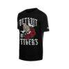 Detroit Tigers New Era Lifestyle Blessed Aesthetic T-Shirt - Black - Detail View