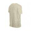 Chicago Cubs New Era Throwback Meshback Pinstripe T-Shirt - Cream - Alt1