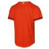 Baltimore Orioles Nike Youth Alternate 2 Replica Jersey - Orange - Detail View