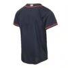 Atlanta Braves Nike Youth Alternate Replica Jersey - Navy - Detail View