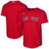 Boston Red Sox Nike Youth Alternate Replica Jersey - Red - Front View