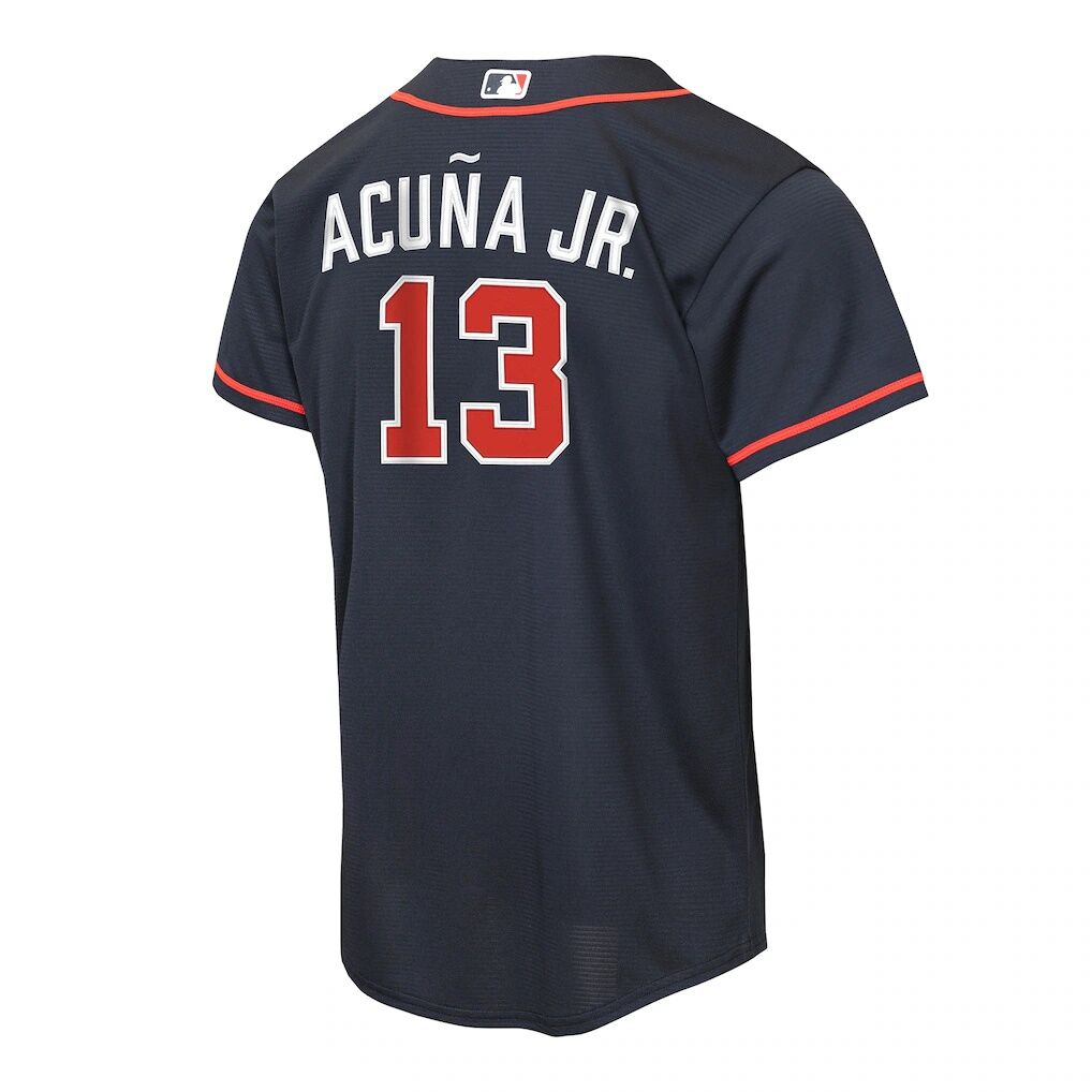 Ronald Acuña Jr. Atlanta Braves Nike Youth Alternate Replica Jersey