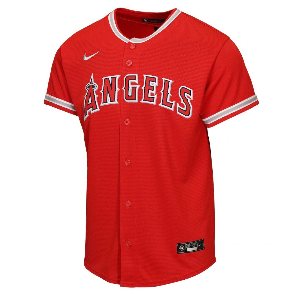 Mike Trout Los Angeles Angels Nike Youth Alternate Replica Jersey