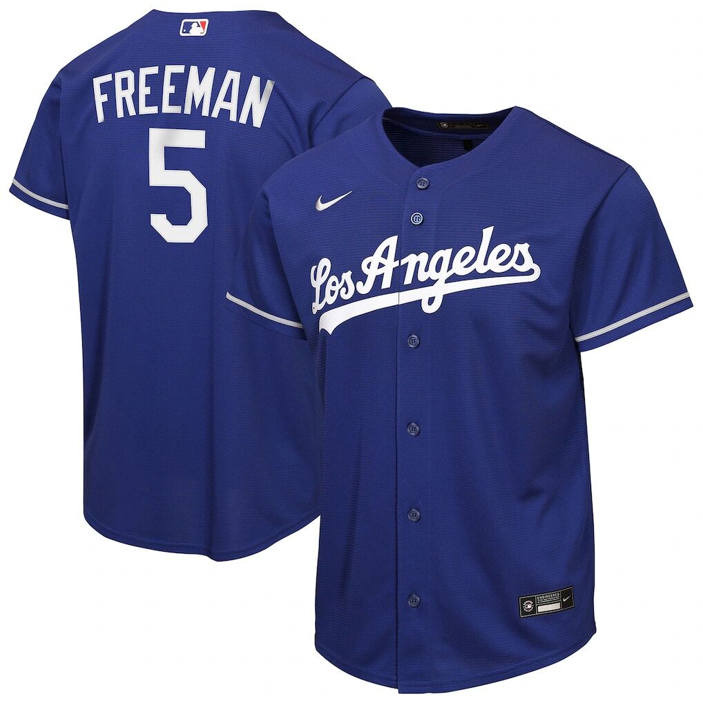 Freddie Freeman Los Angeles Dodgers Nike Youth Alternate Replica Jersey – Royal
