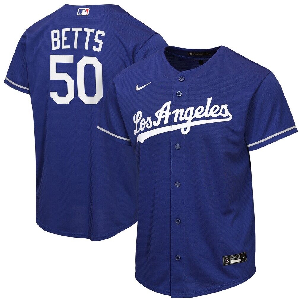 Mookie Betts Los Angeles Dodgers Nike Youth Alternate Replica Jersey – Royal