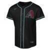 Corbin Carroll Arizona Diamondbacks Nike Youth Alternate Replica Jersey - Black - Side View