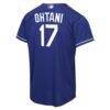 Shohei Ohtani Los Angeles Dodgers Nike Youth Alternate Replica Jersey - - Detail View