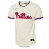 Bryce Harper Philadelphia Phillies Nike Youth Alternate 2 Replica Jersey - Cream - Side View