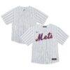 New York Mets Nike Toddler Home Game Jersey - White - Front View