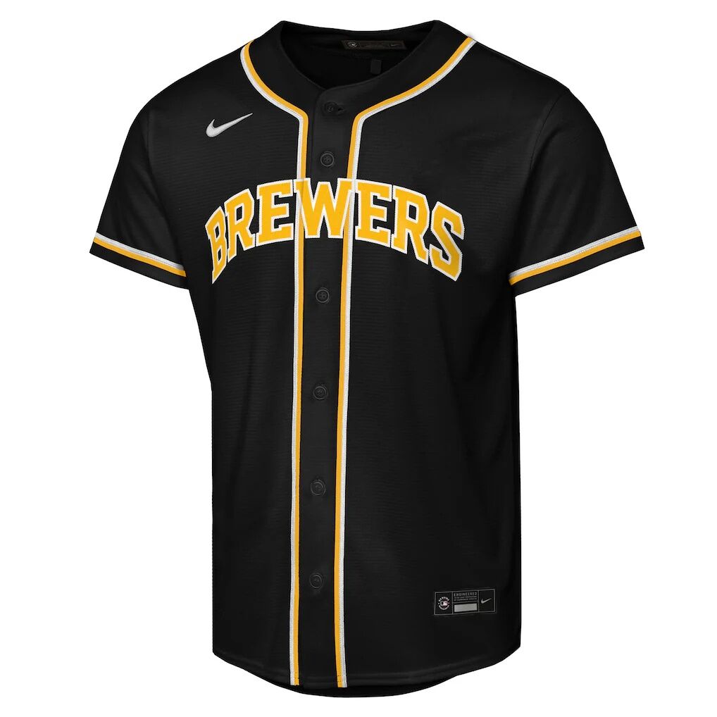 Jackson Chourio Milwaukee Brewers Nike Youth Fashion Replica Player Jersey