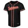 Jackson Holliday Baltimore Orioles Nike Youth Fashion Replica Player Jersey - Black - Side View